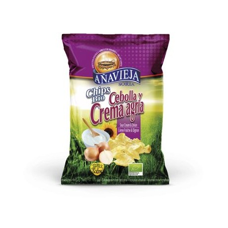 Patatas fritas cebolla BIO 125 gr Añavieja