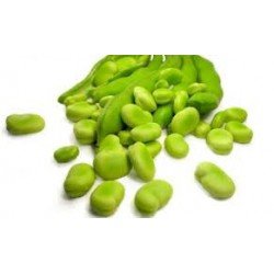 Habas BIO, precio por 100 gramos