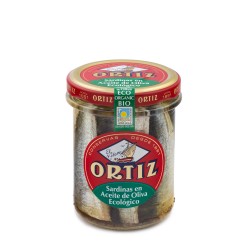 Sardinas en AOVE BIO 19 gr ORTIZ