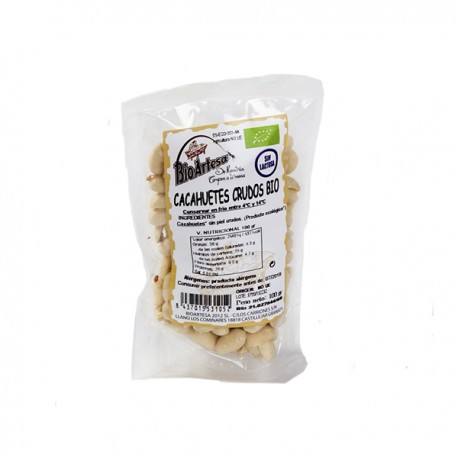 Cacahuete BIO repelado crudo