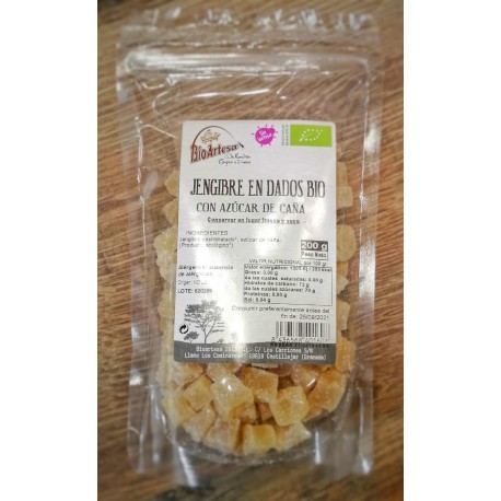 Jengibre en dados BIO