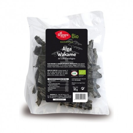 Alga Wakame Porto Muiños bio, 25 g