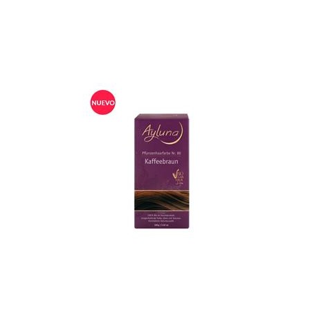 COLORANTE VEGETAL 100GR AYLUNA CASTAÑO CAFE