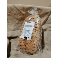 Barra multicereal BIO (espelta,trigo y centeno integrales) masa madre 500 gr,Maria Diezma 2
