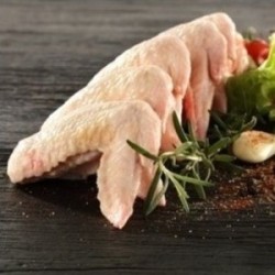 Alas pollo ECO CAT A, precio 100 grs. Bandeja 400 grs. aprox. POR ENCARGO