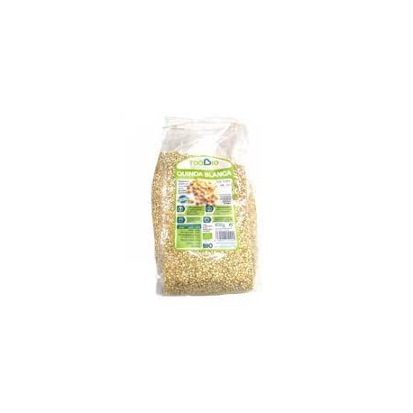 Quinoa blanca BIO sin gluten, 400 grs. Toobio