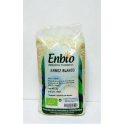 Arroz redondo blanco BIO, 1 kg. ENBIO