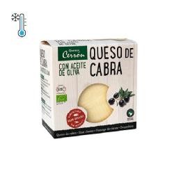 Queso de cabra BIO con aceite de oliva 300 grs. aprox. CERRON