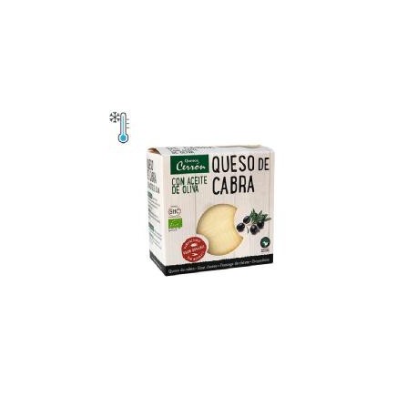 Queso de cabra BIO con aceite de oliva 300 grs. aprox. CERRON