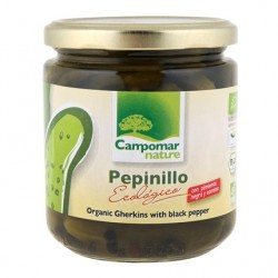 Pepinillos acidos bio 180 g.