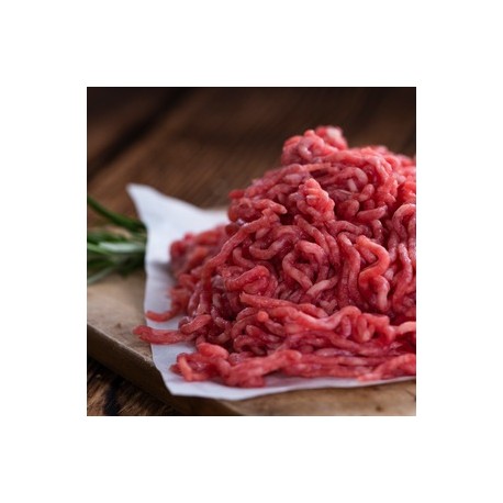 Carne picada ternera ECO, precio 100 grs. Bandeja 400 grs. aprox. POR ENCARGO