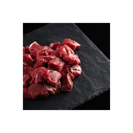 Magro troceado ternera ECO, precio 100 grs. Bandeja 400 grs. aprox. POR ENCARGO