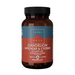 Diente de León, Alcachofera y Cisteína Complex, 50 capsulas TERRANOVA