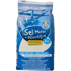 Sal marina fina sin refirnar