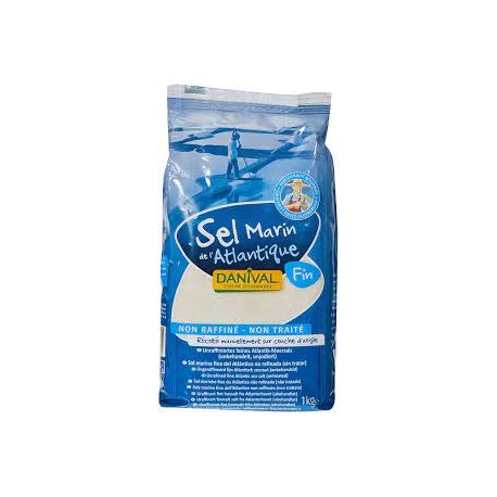 Sal marina fina sin refirnar