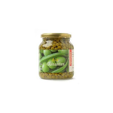 Guisantes BIO tarro cristal 350 grs. Machandel