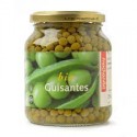 Guisantes BIO tarro cristal 350 grs. Machandel