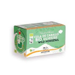 Cola de caballo silvestre BIO infusión 20 bolsitas. Andunatura