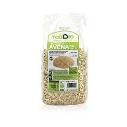 Copos avena finos BIO SIN GLUTEN 500 grs, Toobio