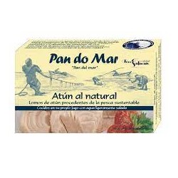 Atun al natural de pesca sostenible 120 grs. Pan Do Mar