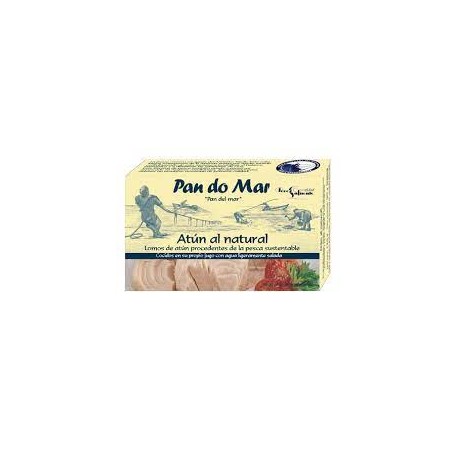Atun al natural de pesca sostenible 120 grs. Pan Do Mar