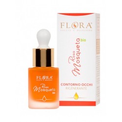 Contorno de ojos rosa mosqueta BIO, 15 ml. Flora