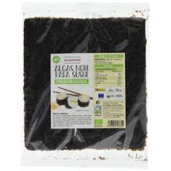 Alga Nori en laminas BIO, 25 grs.