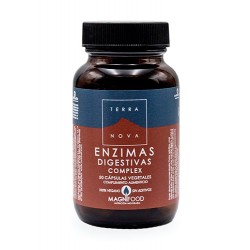 Enzimas digestivas complex 50 cápsulas, Terranova