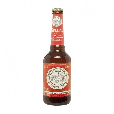 Cerveza doble malta spezial B. Plankstetten 33 cl