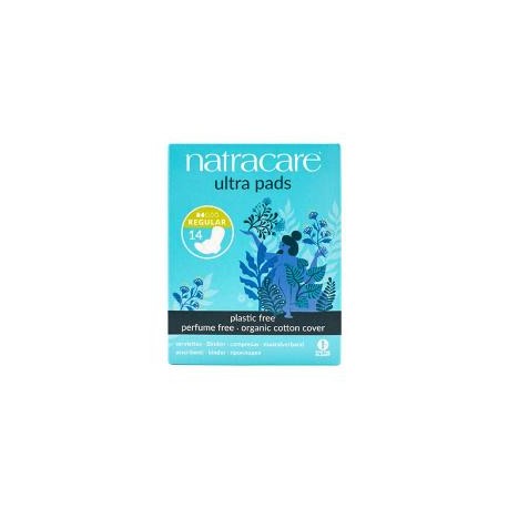 Compresa ultra regular con alas 14 Uds. Natracare