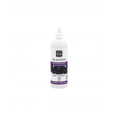 GEL DUCHA ANTIOXIDANTE AÇAI & ALOE BIO 740 ml. NATURABIO