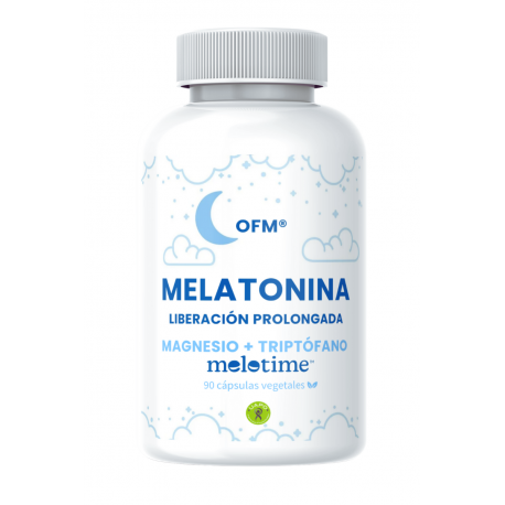 Melatonina liberacion prolongada+magnesio+triptófano+B6 90 caps. Dr. Odile Fernandez