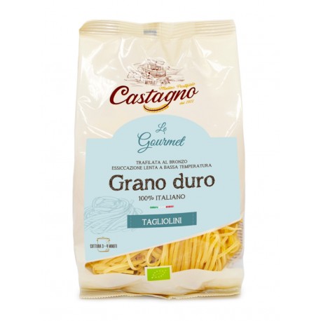 Tagliatelle nido semola BIO 250 grs. Castagno