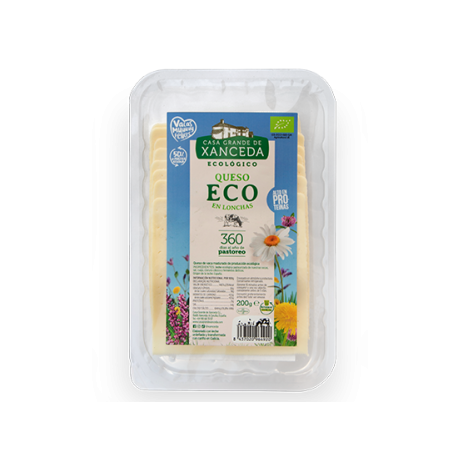 Queso lonchas BIO 200 grs. Xanceda