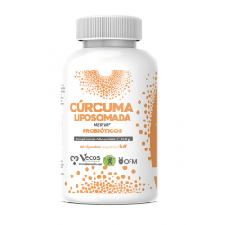 Extracto de Cúrcuma Liposomada Meriva® +Mix Probióticos+ Pimienta