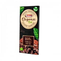 Chocolate 100% cacao BIO 100 grs.