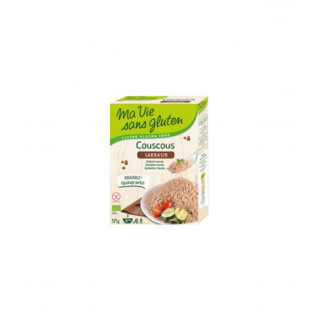Cuscus trigo sarraceno BIO Sin gluten certificado FACE 375 grs.