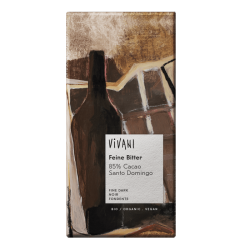 Chocolate BIO  Vegano 85% Cacao Santo Domingo 100