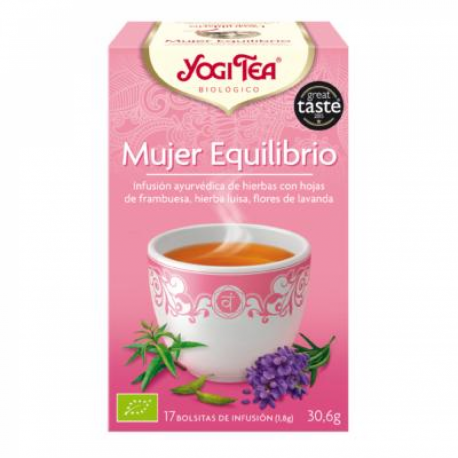 Yogi Tea BIO Mujer equilibrio, 17 bolsitas