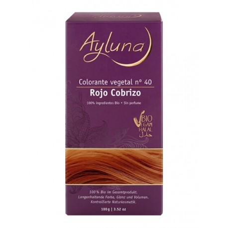 COLORANTE VEGETAL 100GR AYLUNA ROJO COBRIZO