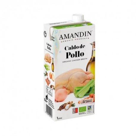 Caldo pollo BIO 1 lt